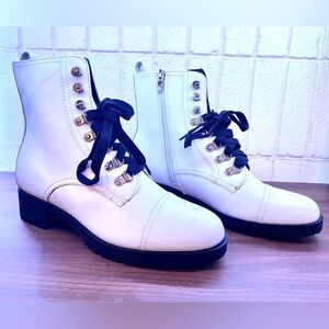 Nine West White Boots